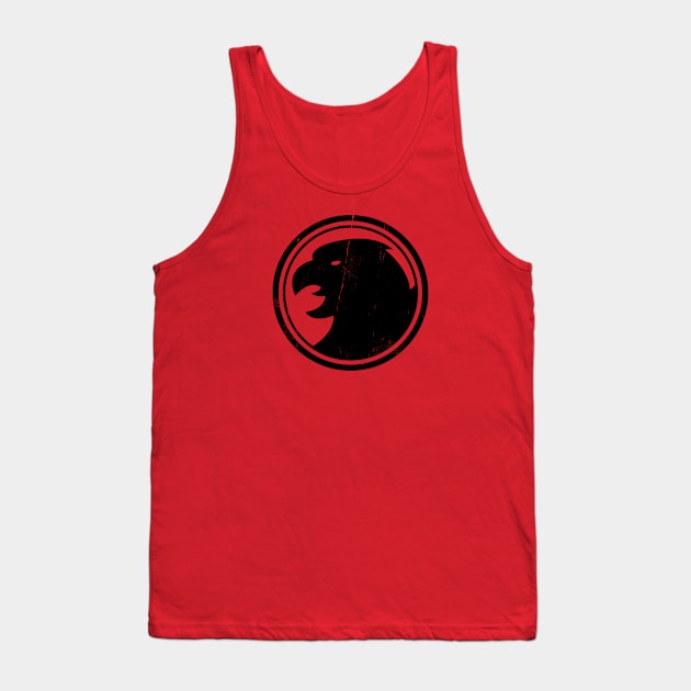 The Hawk Man Tank Top by nickbeta